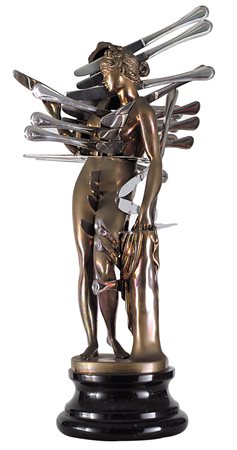 ARMAN Nizza 1928 - New York 22/10/2005 - Monsieur est servi, 1995, scultura...