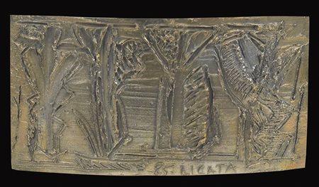 RICCARDO LICATA Torino 20/12/1929 - Ciajkouskij 1812, 1985, scultura in...