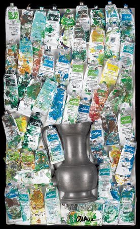 ARMAN Nizza 1928 - New York 22/10/2005 - Senza titolo, 1998, caraffa tagliata...