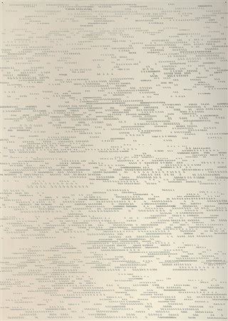 DADAMAINO Milano 02/10/1935 - Milano 04/2004 - I fatti della vita, lettera 15...