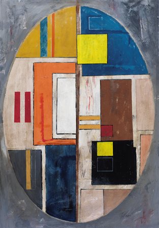 ALBINO GALVANO Torino 16/12/1907 - Torino 1991 - Composizione M.A.C. in...