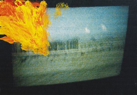 MARIO SCHIFANO Homs (Libia) 1934 - Roma 26/01/1998 - Senza titolo, 1990/95,...