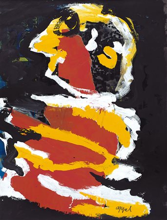 KAREL APPEL Amsterdam 25/04/1921 - Zurigo 03/05/2006 - Senza titolo,...