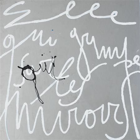 MARCO NEREO ROTELLI Venezia 14/05/1955 - Senza titolo, 2001, smalto su...