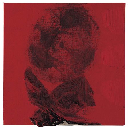GIANNI DESSI` Roma 19/01/1955 - Senza titolo, 2008, olio su tela cm. 20x20,...