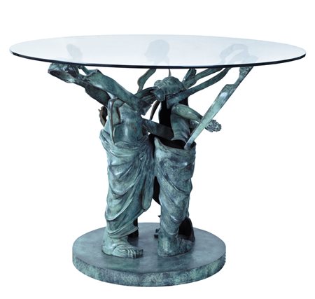 ARMAN Nizza 1928 - New York 22/10/2005 - Tavolo, 1999, scultura base per...