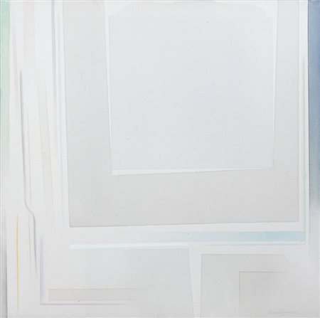 RICCARDO GUARNERI Firenze 12/09/1933 - Raddoppio grigio, 2008, acrilici su...