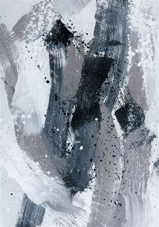 TOTI SCIALOJA Roma 16/12/1914 - Roma 01/03/1998 - Senza titolo, 1989, vinavil...