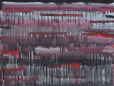 GASTONE BIGGI Roma 12/02/1925 - Tempo verso, 1960, idropittura su tavola in...