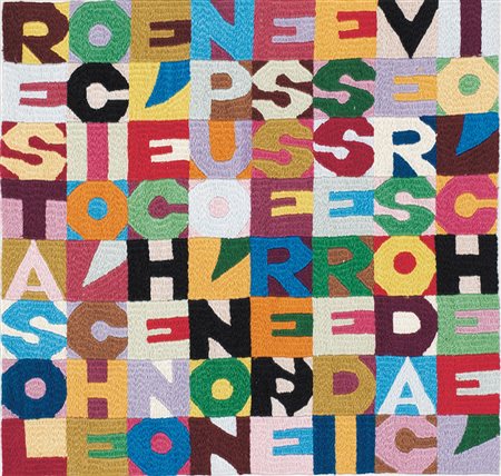 ALIGHIERO BOETTI Torino 1940 - Roma 24/04/1994 - Resta solo ciò che è e che...