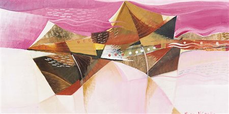 VITTORIOMARIA DI CARLO S. Marco in Lamis (Fg) 1939 - Kites, 2007, olio e...