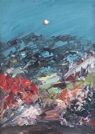 SERGIO SCATIZZI Gragnano (Lu) 20/12/1918 - Firenze 02/12/2009 - Paesaggio,...