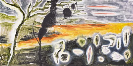 PIERLUIGI PUSOLE Torino 22/08/1963 - Senza titolo, 1995, olio su tela cm....