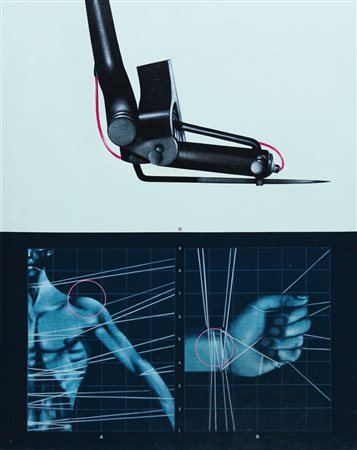 SERGIO SARRI Torino 07/04/1938 Attrezzo per analisi e schermo A - B, 1974...