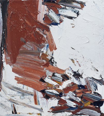 GIANCARLO BARGONI Genova 01/09/1936 - Le foglie dei viali, olio su tela cm....