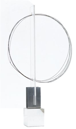 PALMIRO POLACCI Pietrasanta 1941 - Scultura-volume, scultura in plexiglass,...