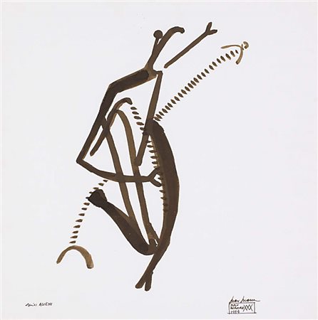 MAX MARRA Paola 28/07/1950 - 04 254 serie alieni, 1994, tecnica mista su...