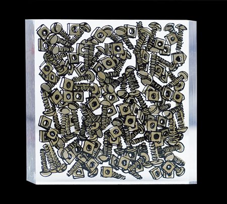 ARMAN Nizza 1928 - New York 22/10/2005 - Schrauben, 1981/82, serigrafia di...