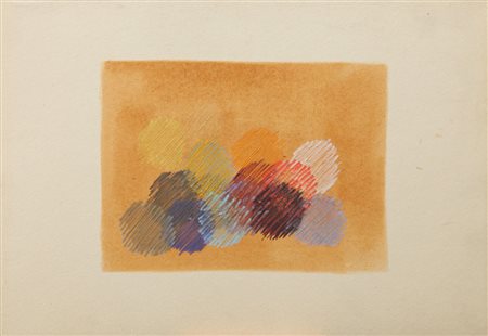 JORRIT TORNQUIST Graz 1938 - Senza titolo, (1978), pastelli e tecnica mista...