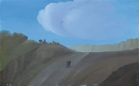 UBALDO BARTOLINI Montappone (Ap) 18/02/1944 - Ritorno, 2002, olio su tela cm....