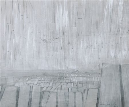 CESARE PEVERELLI Milano 30/05/1922 - Parigi 10/03/2000 - Senza titolo, 1959,...