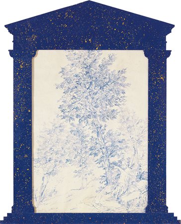 FERNANDO DE FILIPPI Lecce 11/04/1940 - E lucean le stelle, 1983, acrilico su...