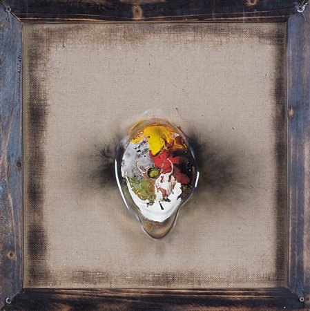 ALDOC Novara 31/07/1935 - Magma 2, 2010, fusione di olio e poliver su tela...