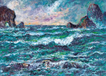 GIOVANFRANCESCO GONZAGA Milano 12/06/1921 - Milano 02/10/2007 - Il maestrale,...