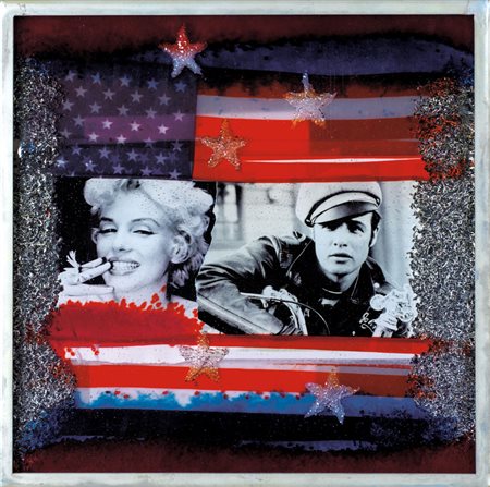 OMAR RONDA Portula (Bi) 11/09/1947 - Marilyn - Brando frozen, 2005, plastic +...