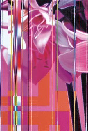 DANY VESCOVI Milano 1969 - Senza titolo, 2008, olio su tela di lino cm....