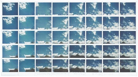 MAURIZIO GALIMBERTI Milano 1956 - Studio ritmico n° 2 Brandeburger Tor......