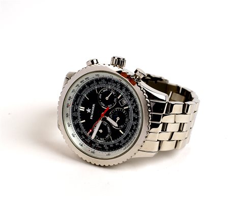 OROLOGIO DA POLSO SCHELETRICO PIONER cassa circolare in acciaio 43mm,...