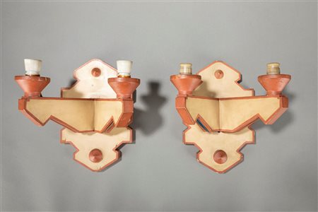 Luigi Chessa - Due lampade da muro