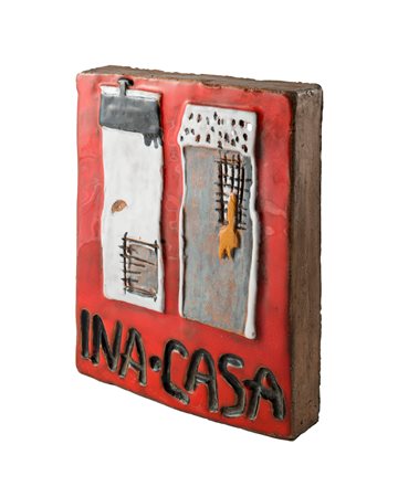 INA Casa - Mattonella decorativa