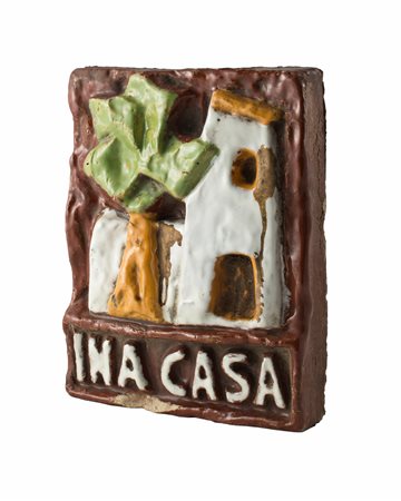 INA Casa - Mattonella decorativa