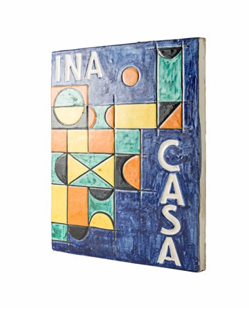 INA Casa - Mattonella decorativa