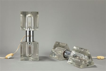 Albano Poli - Due lampade da tavolo