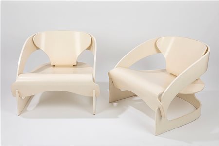 Joe Colombo - Due sedie mod. 4801