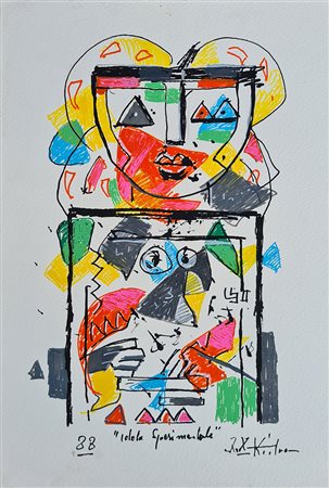 Ibrahim Kodra, Idolo sperimentale, 1988