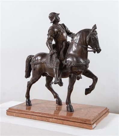 "Alberto da Giussano a cavallo". Fine del XIX secolo, inizio del XX secolo....