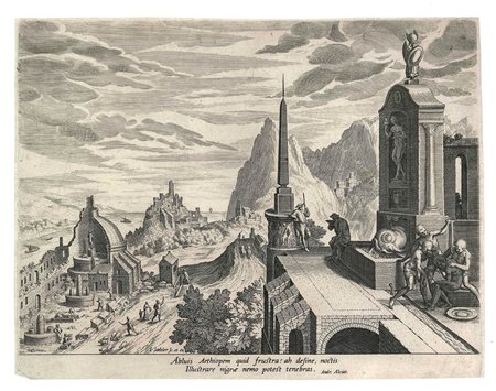 Jan Sadeler I (1550-c.1600): ABLUIS AETHIOPEN