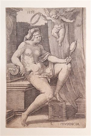Lucas Van Leyden (1494-1533): LA PRUDENZA, 1530