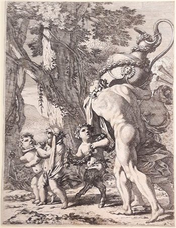 Michel Dorigny (1616-1665): GIOCHI DI PUTTI E SATIRI, 1644     