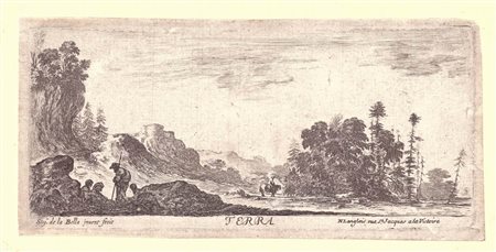Stefano Della Bella (1610-1664): TERRA, C. 1650