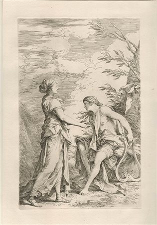 Salvator Rosa (1615-1673): APOLLO E LA SIBILLA CUMANA