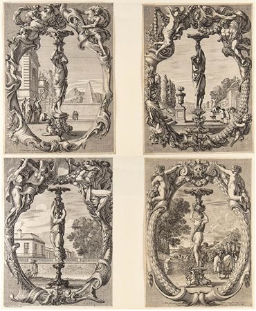 Jean Le Pautre (1618- 1682): GUÉRIDONS