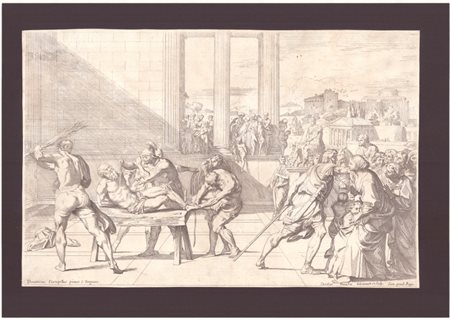 Carlo Maratta (1625-1713) da Domenico Ciampelli: MMARTIRIO SANT’ANDREA