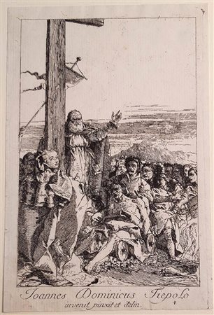 Giandomenico Tiepolo (1727-1804): S. ELENA E S. MACARIO RITROVANO LA VERA CROCE, C. 1756