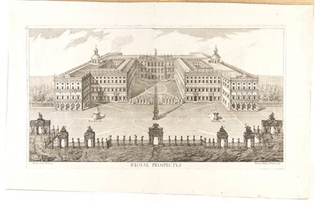 Francesco Barbazza  da Stephen Riou ( 1720–1780): REGIAE PROSEPECTUS 