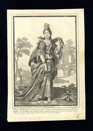 Nicolas Bonnart (1637-1718): FLAVIE IMPERATRICE